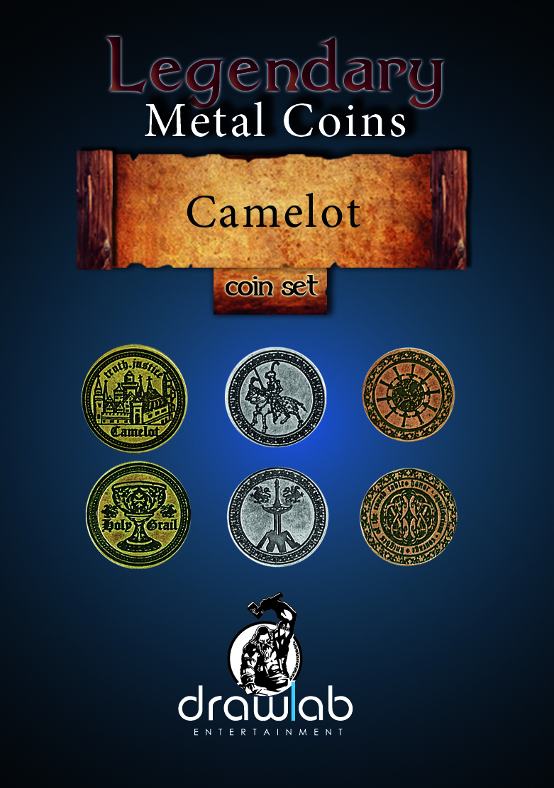 Legendary Metal Coins  Drawlab Entertainment