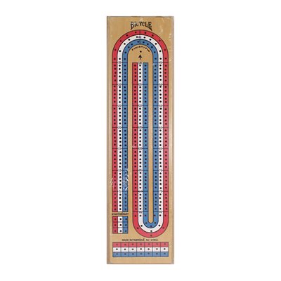 Bicycle: 3-Track Cribbage Board