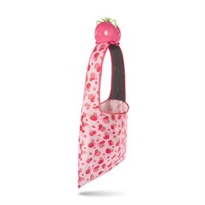 Tote Bag with Plushie: (Pink Strawberry Cats + Pink Strawberry Cat) (No Amazon Sales)