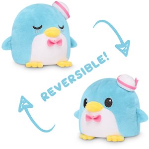 Reversible: Sanrio Tuxedo Sam Plushie (Happy + Shy / Light Blue) (No Amazon Sales)