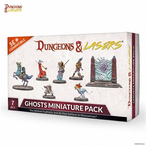 Dungeons & Lasers: Ghosts Miniature Pack (Clear Plastic)