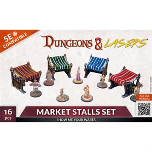 Dungeons & Lasers: Market Stalls Set