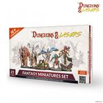 Dungeons & Lasers: Miniatures: Fantasy Miniatures Set