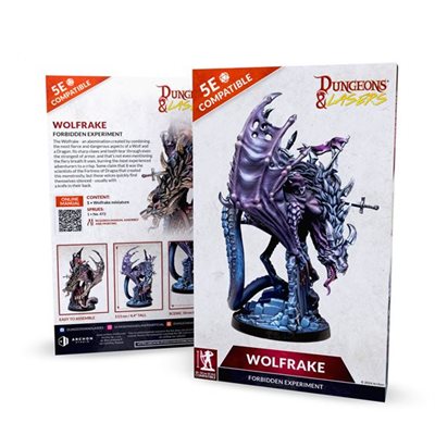 Dungeon & Lasers Miniatures: Wolfdrake