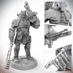 Starfinder Unpainted Miniatures: Obozaya, Vesk Soldier