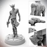 Starfinder Unpainted Miniatures: Ryphorian Skyfire Pilot