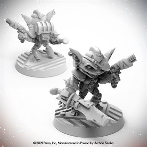 Starfinder Unpainted Miniatures: Space Goblin War Band