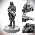 Starfinder Unpainted Miniatures: Human Soldier