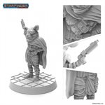 Starfinder Unpainted Miniatures: Ysoki Gang Leader