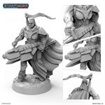 Starfinder Unpainted Miniatures: Seelah Iconic Paladin