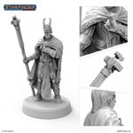 Starfinder Unpainted Miniatures: Lashunta Male Priest