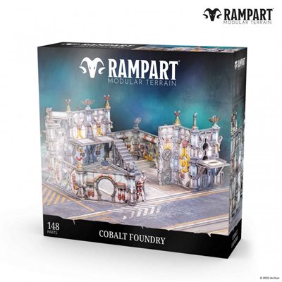 Rampart Modular Terrain: Cobalt Foundry Set