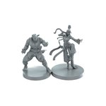 Sword & Sorcery: White / Black Monk (Genryu / Shakiko) Hero Pack