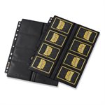 Pages: Dragon Shield: 16-Pocket Centerloader: Non-Glare Black Backed (50)