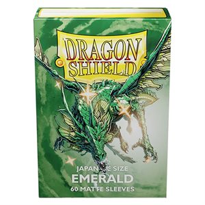 Sleeves: Dragon Shield: Matte Japanese: Emerald (60)