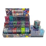 Best of Chessex: Sampler: 12D6 w / pips Dice Block (25 sets)