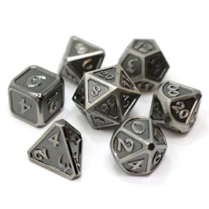 7 Pc RPG Set: Mythica Battleworn Silver (No Amazon Sales)