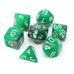 7 Pc RPG Set: Emerald Ore (No Amazon Sales)