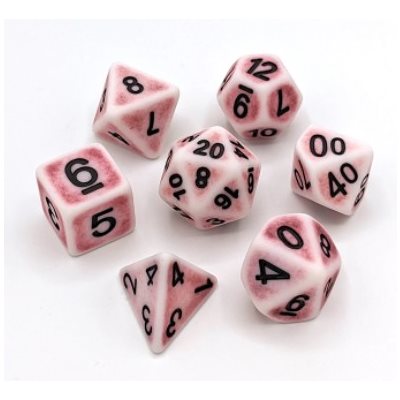 7 Pc RPG Set: Pink Ancient (No Amazon Sales)