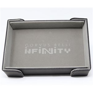 Infinity x DHD Magnetic Rectangle Tray with Gray Velvet (No Amazon Sales)