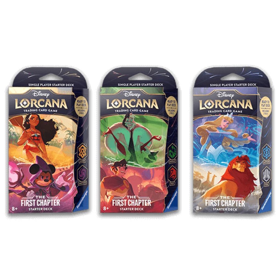 Disney Lorcana: The First Chapter: Starter Deck Display ^ SEPT 1 2023