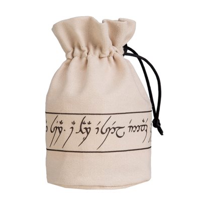 Elvish Dice Bag Beige / Black (No Amazon Sales)