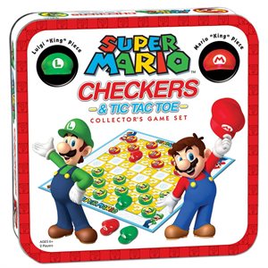 Super Mario™ Checkers & Tic Tac Toe (No Amazon Sales)