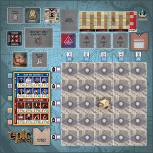 Tiny Epic Crimes: Game Mat (No Amazon Sales)