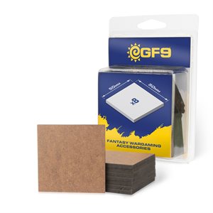 GF9 MDF Bases 50mm x 50mm (10pc)