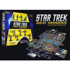 Star Trek Away Missions: Core Set - Battle Of Wolf 359 (Federation vs The Borg)