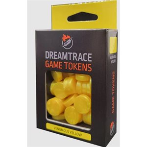 DreamTrace Gaming Tokens: Venomous Yellow