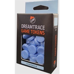 DreamTrace Gaming Tokens: Icewyrm Blue