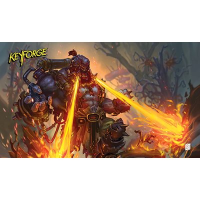 KeyForge: Crim Torchtooth Playmat