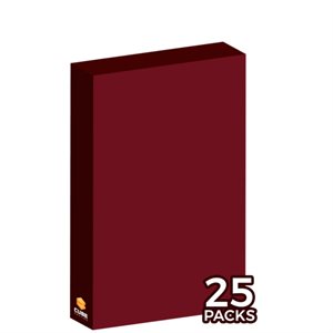 Cubeamajigs: Maroon by Cardamajigs (No Amazon Sales)