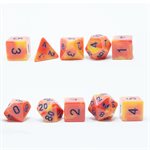 Humblewood: Alderheart Ember Dice & Pouch (No Amazon Sales)