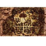 Heckna: Fabric "Maphew" World Map (No Amazon Sales)