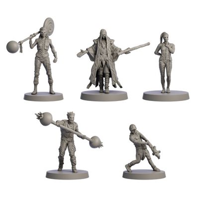 Heckna Miniatures: Revelers (No Amazon Sales)