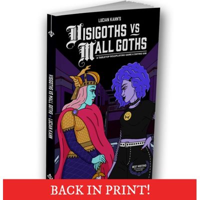 If I Were a Lich, Man: Softcover Book: Visigoths vs Mall Goths (No Amazon Sales)