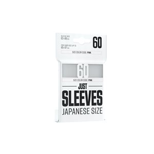 Sleeves: Just Sleeves: Japanese Size White (60)