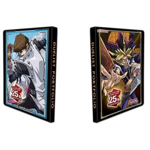 Yugioh: Yugi & Kaiba Quarter Century 9-Pocket Duelist Portfolio