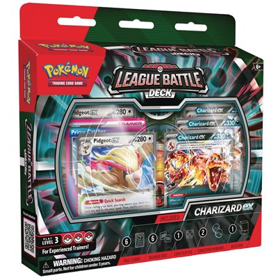 Pokemon TCG: Charizard ex League Battle Deck ^ NOV 15 2024