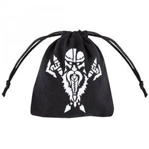 Black Dwarven Dice Bag