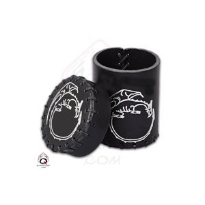 Black Dragon Leather Dice Cup