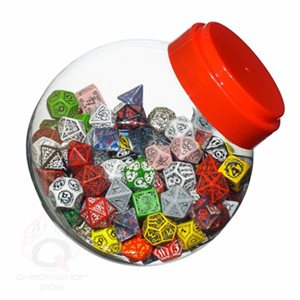 Jar Of 150 Dice (D4 / 6 / 8 / 10 / 20 / 100)