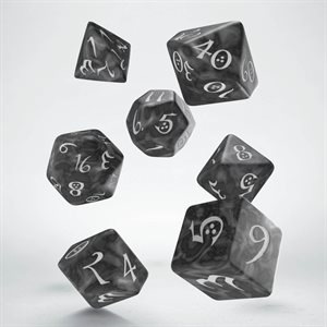 Classic Dice Smokey & White 7Pc