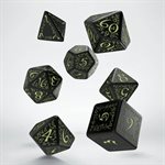 Elvish Dice Glow In The Dark 7Pc