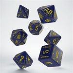 Galactic Navy & Yellow Dice 7Pc