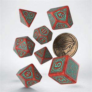 Witcher Dice Set Triss Merigold the Fear (No Amazon Sales)