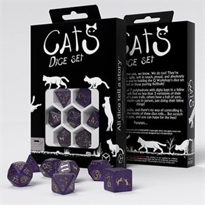 CATS Dice Set: Purrito (No Amazon Sales)