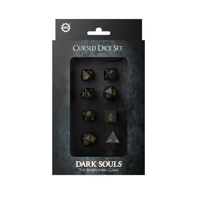 Dark Souls: The Roleplaying Game: Cursed Dice Set (No Amazon Sales)